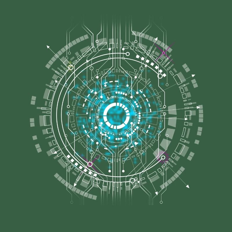 computer Space cpu pc Nerd Circuit Board Warp geek ai ki