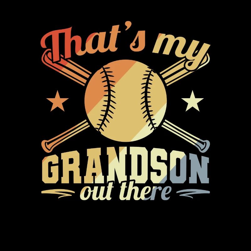 Großvater eines Baseballspielers