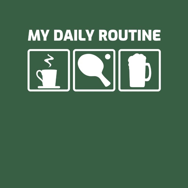 Routine de tennis de table