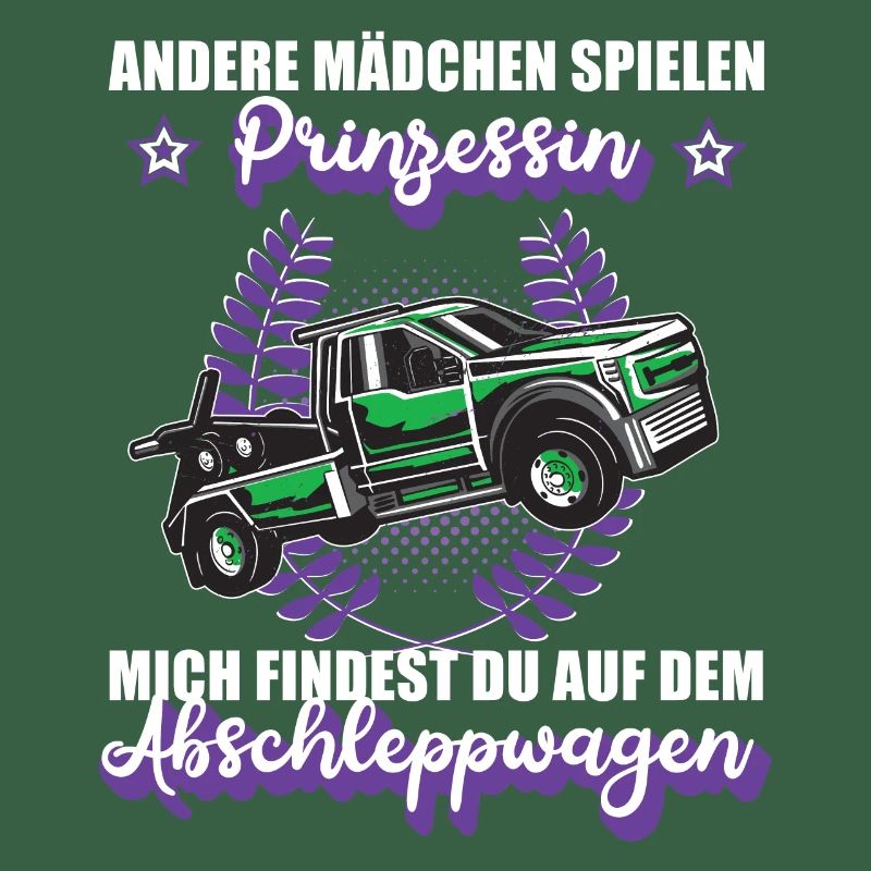 Abschleppwagen Abschleppdienst Mädchen Geschenk