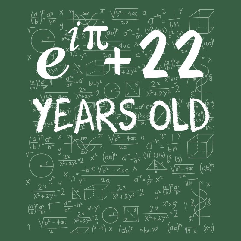 21st birthday 21 years old Euler Identity math