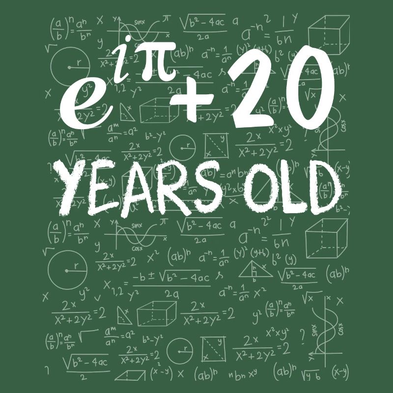 19e anniversaire 19 ans Euler Identité cadeau math