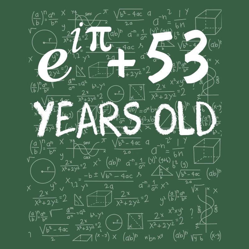 52. Geburtstag 52 Jahre Euler
