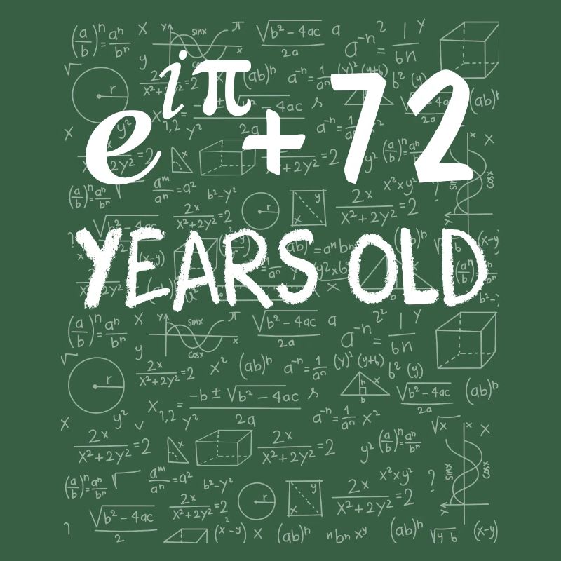 71e anniversaire 71 ans Euler Identité cadeau math