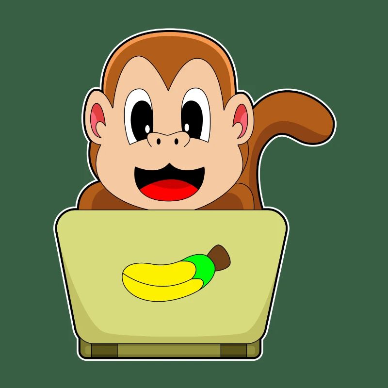Monkey Laptop