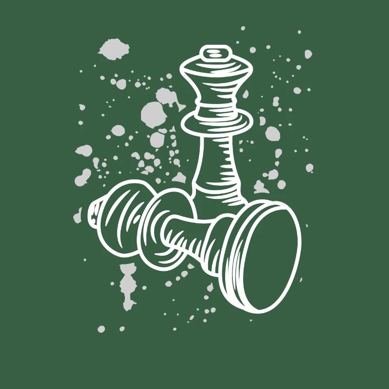 Dessin de pièces d’échecs