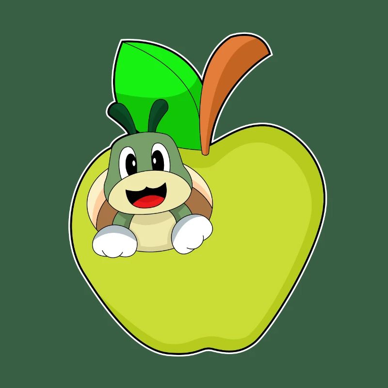 Pomme chenille