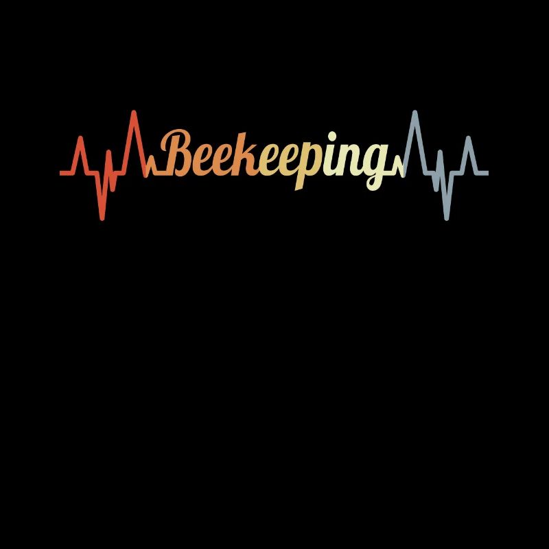 Vintage Beekeeper Heart Line