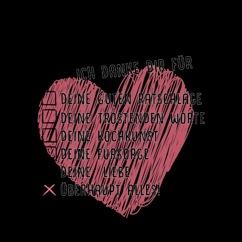 Liebe Mama, ich danke dir