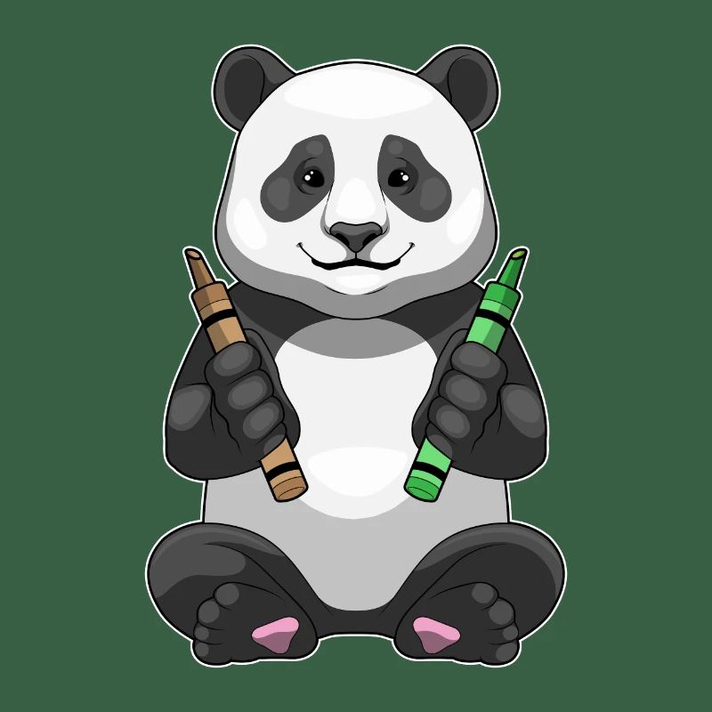 École de crayons Panda Student