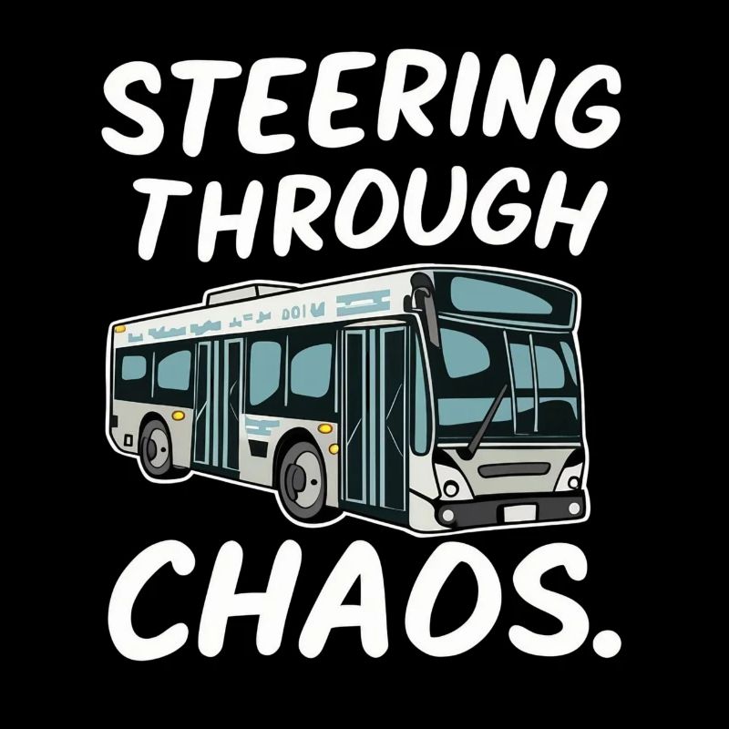 Bus Driver Navigating in Chaos Funny City Bus
