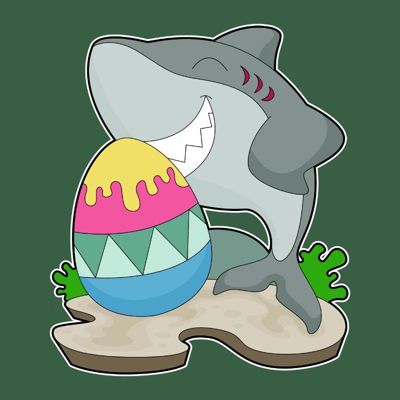 Oeuf de Pâques requin