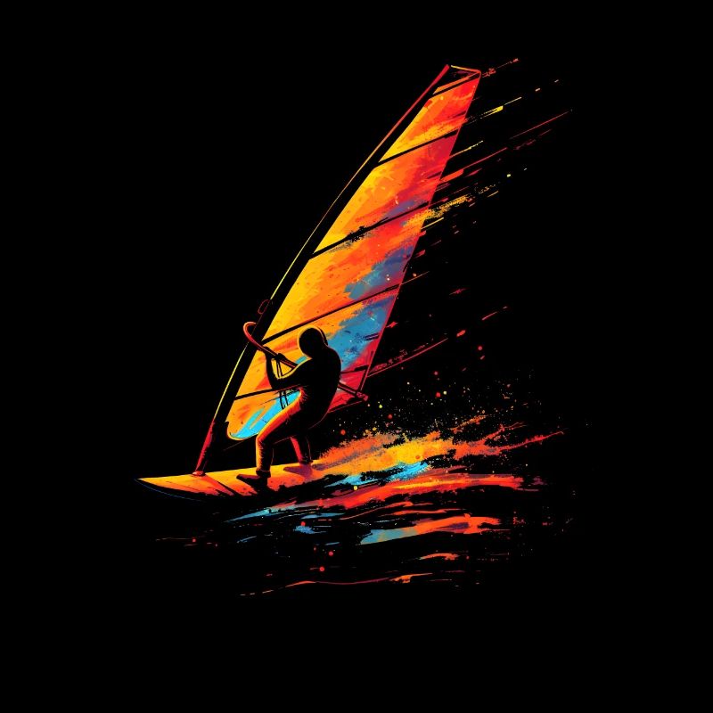 Windsurfing 90s Look