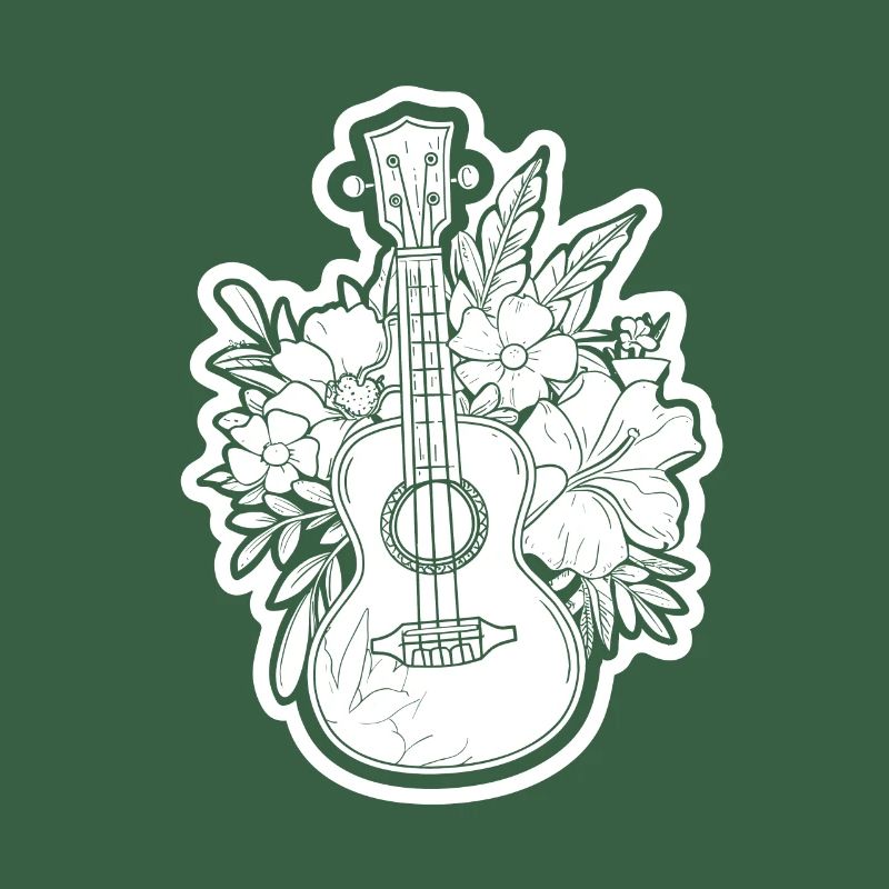 Ukulele Comic Look