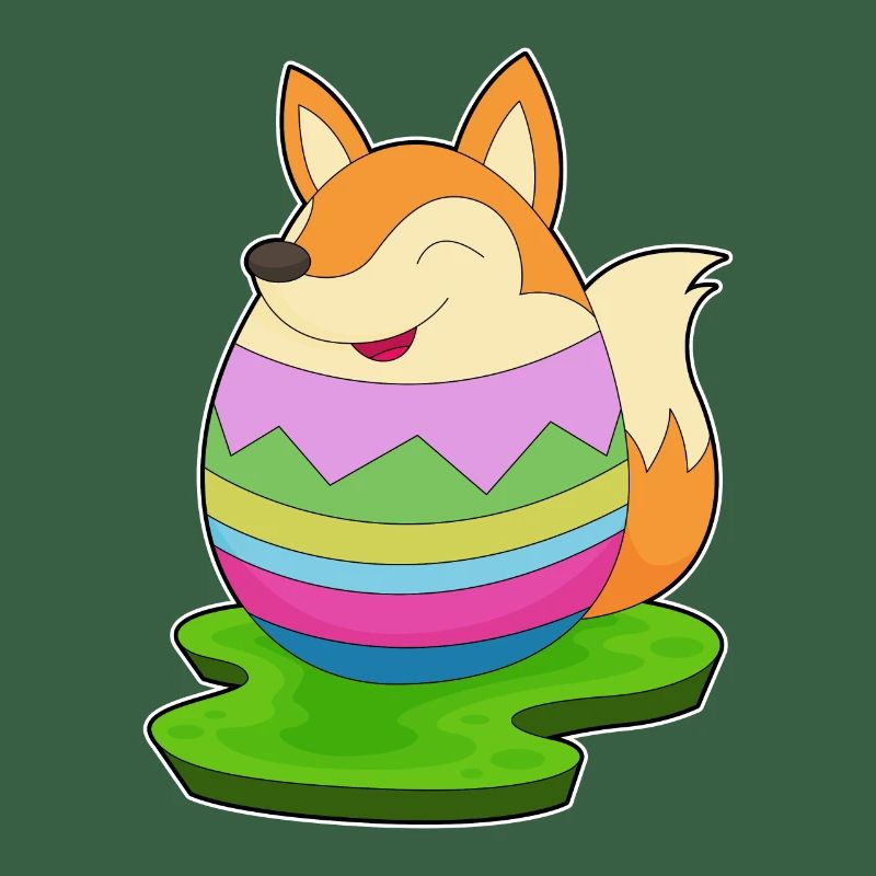 Oeuf de Pâques Fox