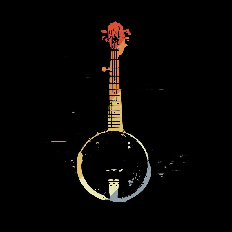 Graphique Banjo Rétro