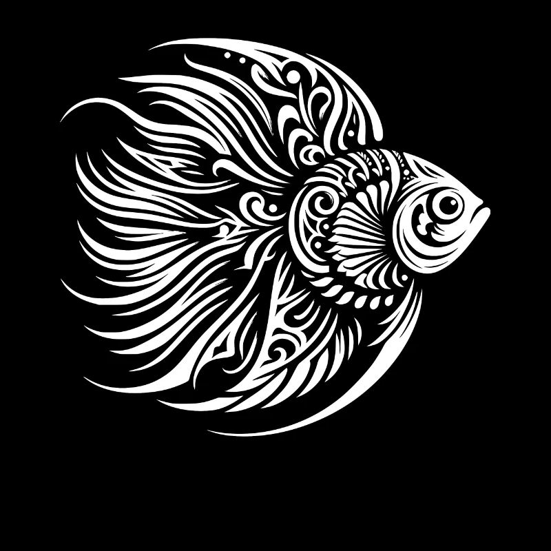 Poisson-ange tribal