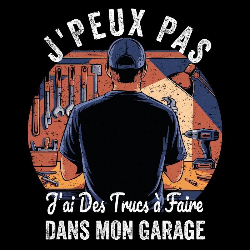 Papa Handwerker Humor Geschenk Garage DIY