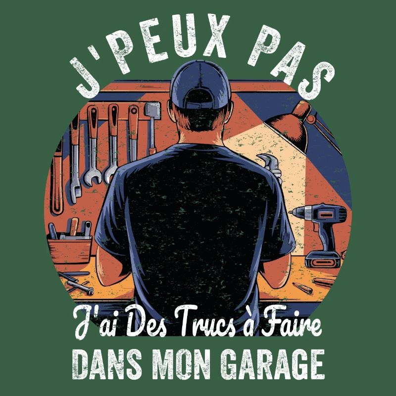 Papa Handwerker Humor Geschenk Garage DIY