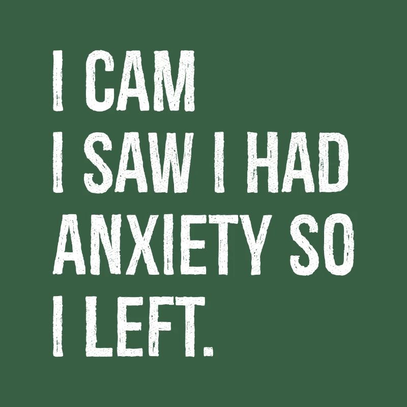 J’ai vu que j’avais de l’anxiété alors je suis parti
