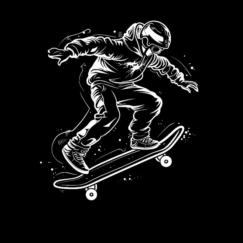 Skateboarder Sketch