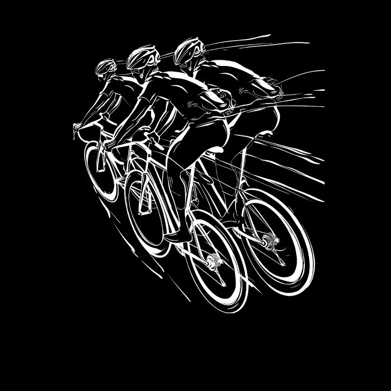 Road Cyclist Sketch