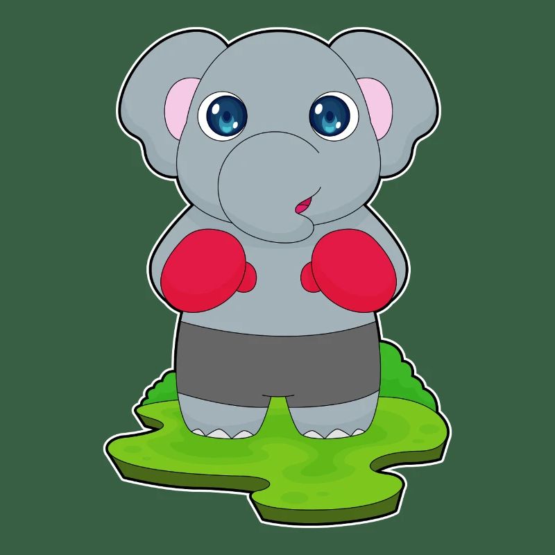 Elephant Boxer Gants de boxe Boxe