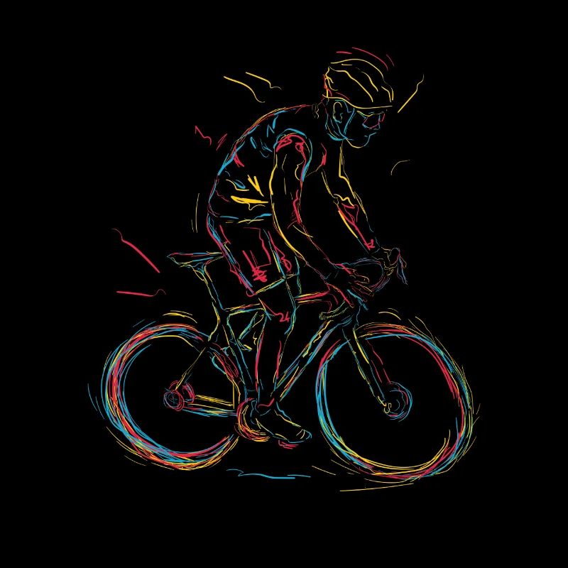 Cyclist Sketch