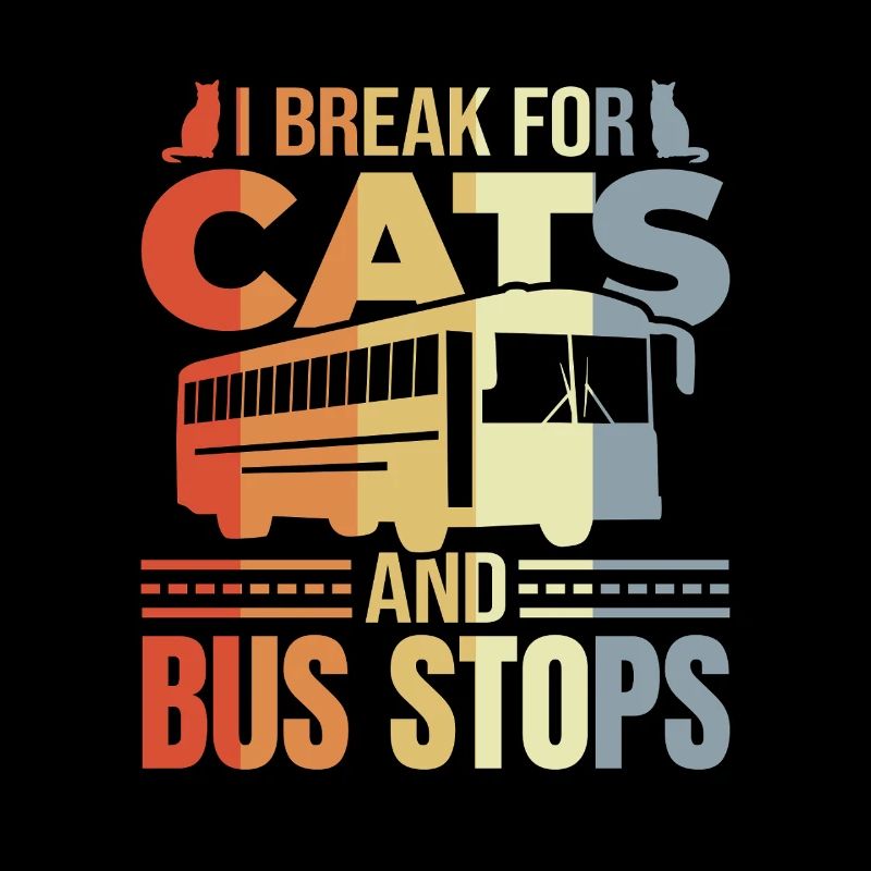I Brake for Cats and Bus Stops