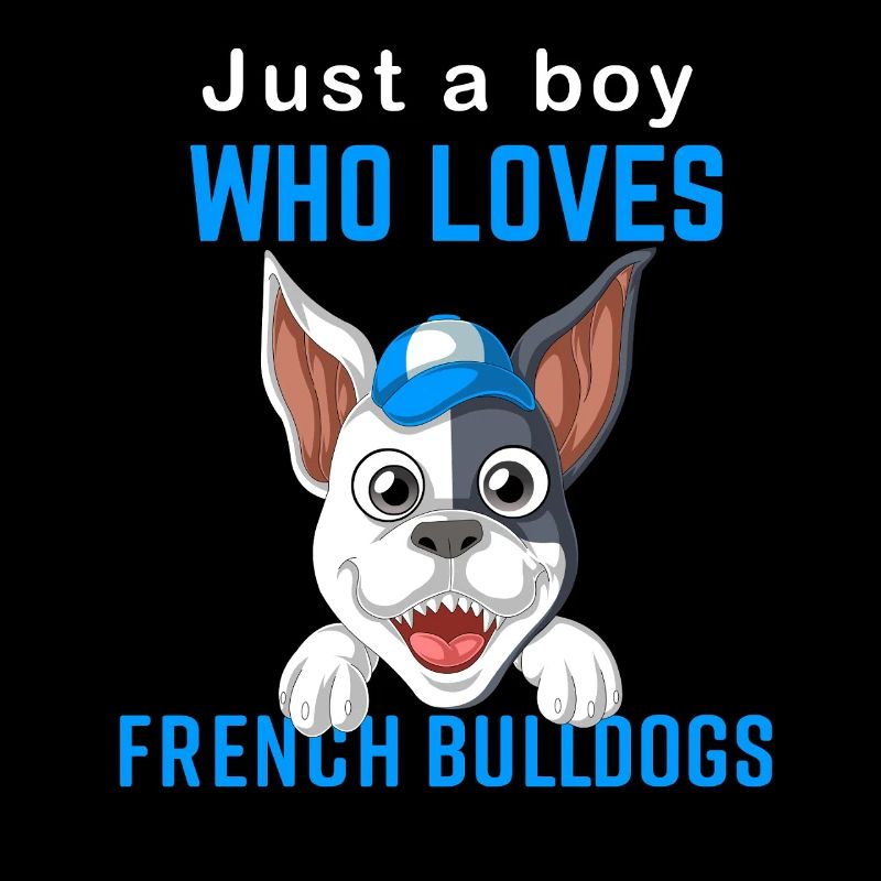 Bouledogue français pour les garçons qui aiment