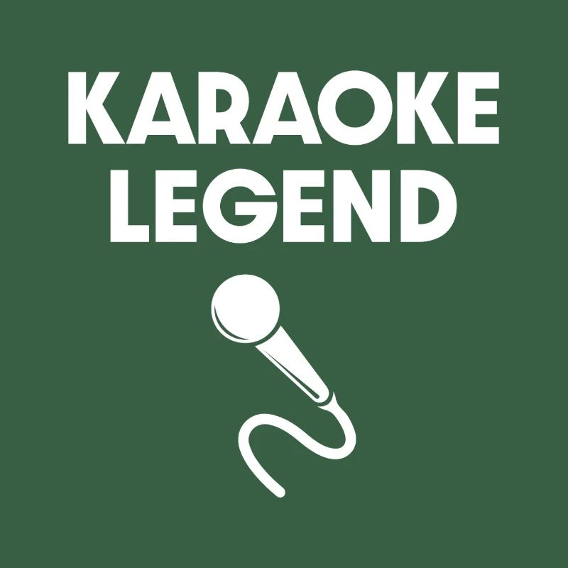 Conception de microphone de légende du karaoké