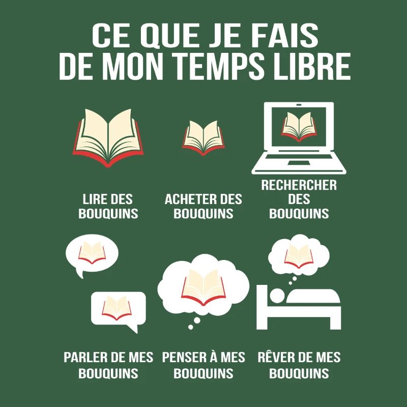 Ce que je fais de mon temps libre Bouquins Addict