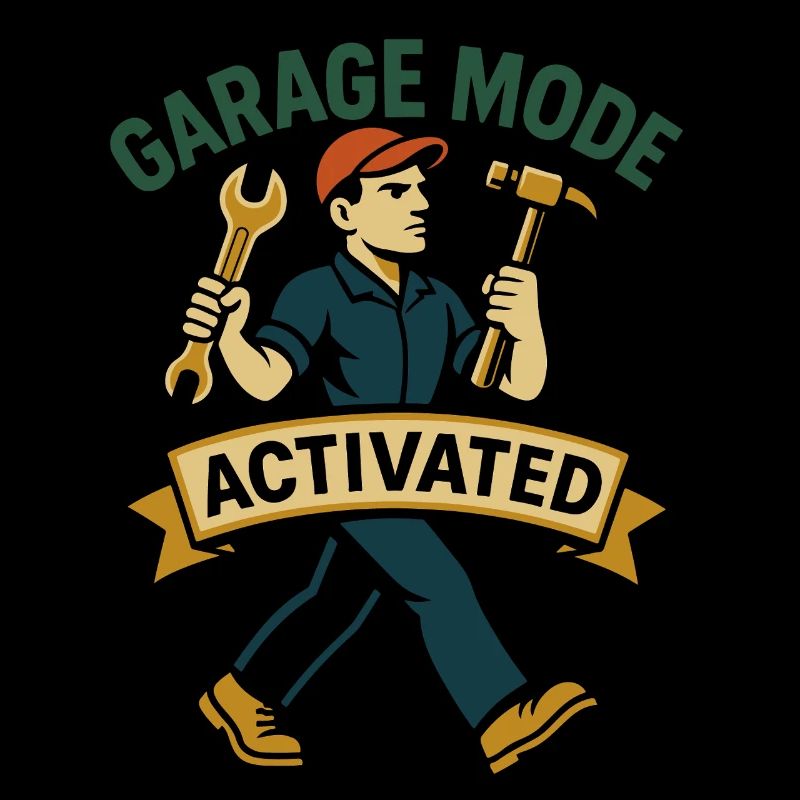 Dicton amusant pour mécanicien activé en mode garage
