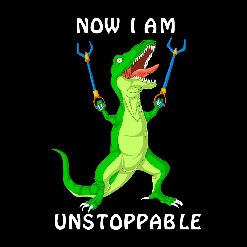Dinosaurier Jetzt bin ich unaufhaltsam Lustig Prähistorisch