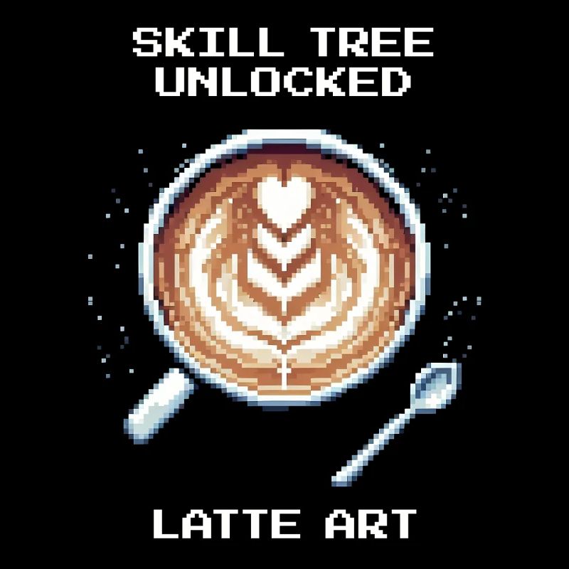 Arbre de compétences débloqué : Latte Art | Barista
