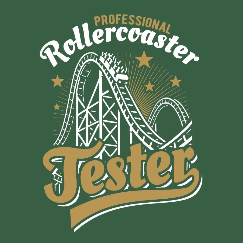 Professional roller coaster tester