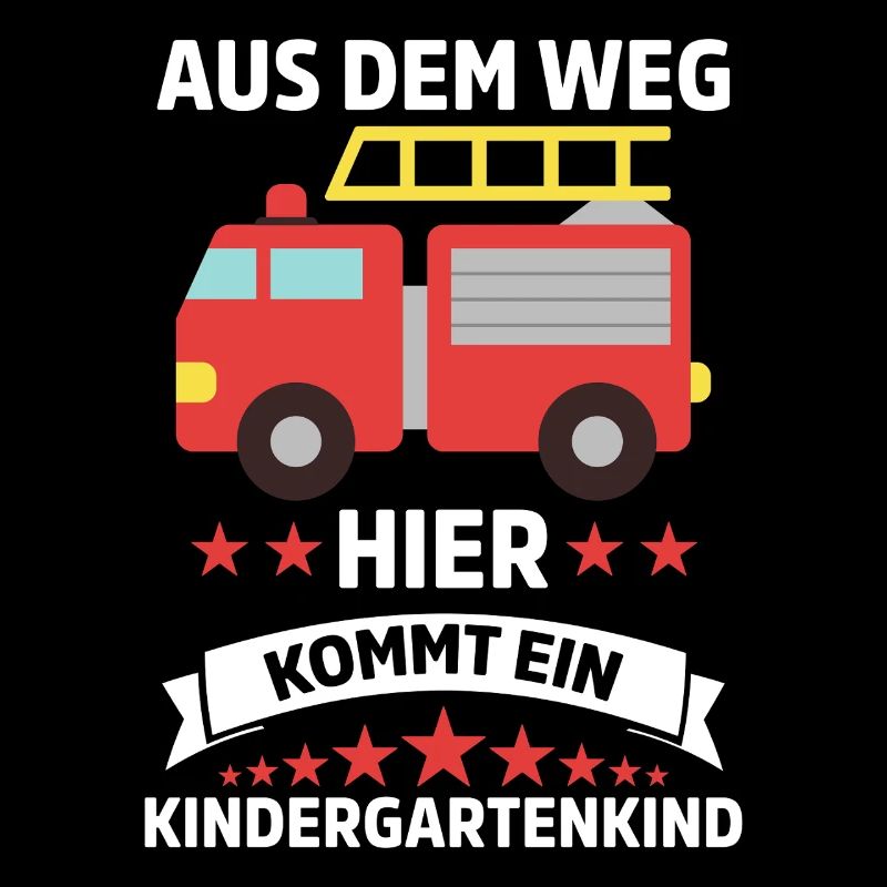 Aus dem Weg! Hier kommt ein Kindergartenkind 