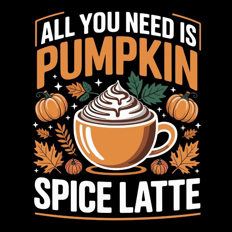 Pumpkin Autumn Pumpkin Spice Latte