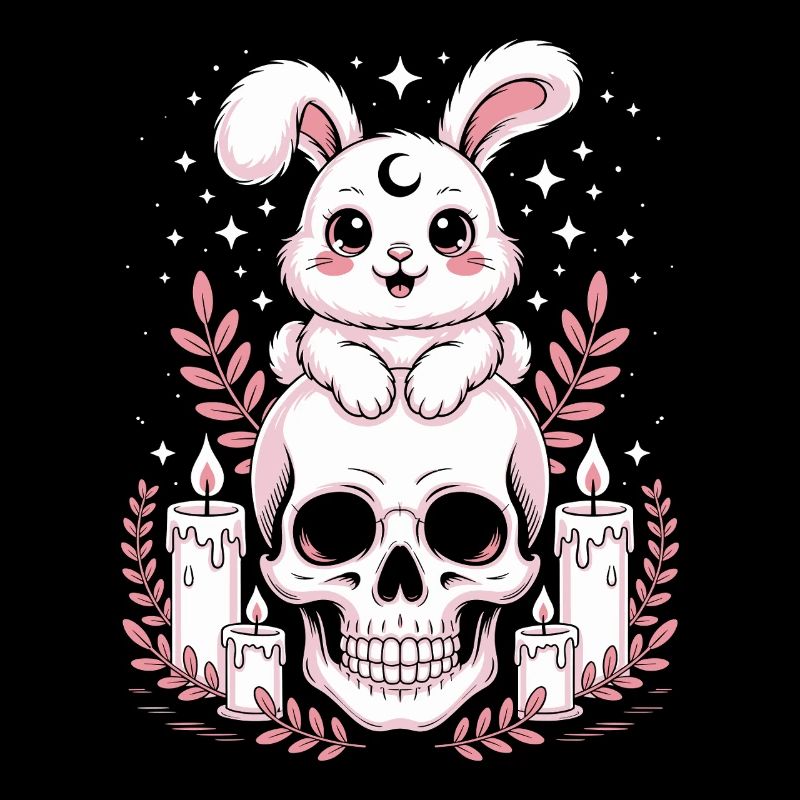 Lapin Goth Kawaii Pastel