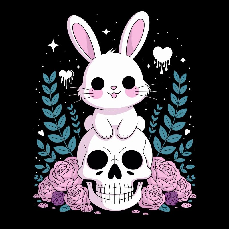 Lapin Goth Kawaii Pastel