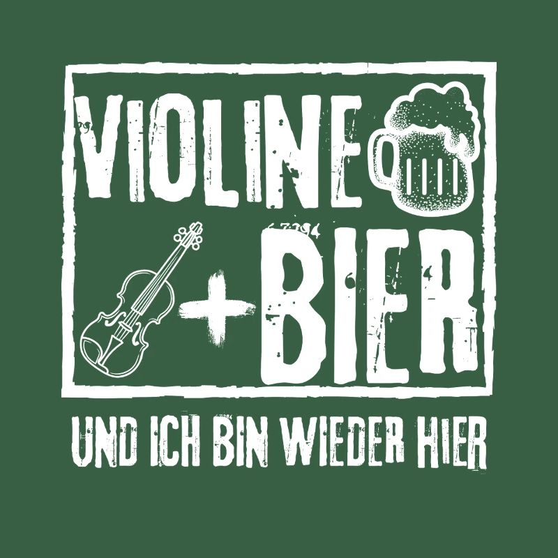 VIOLINE UND BIER UND ICH BIN WIEDER HIER