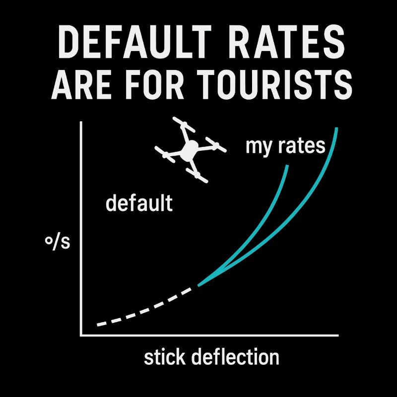 Default Rates Are For Tourists Drone Lovers
