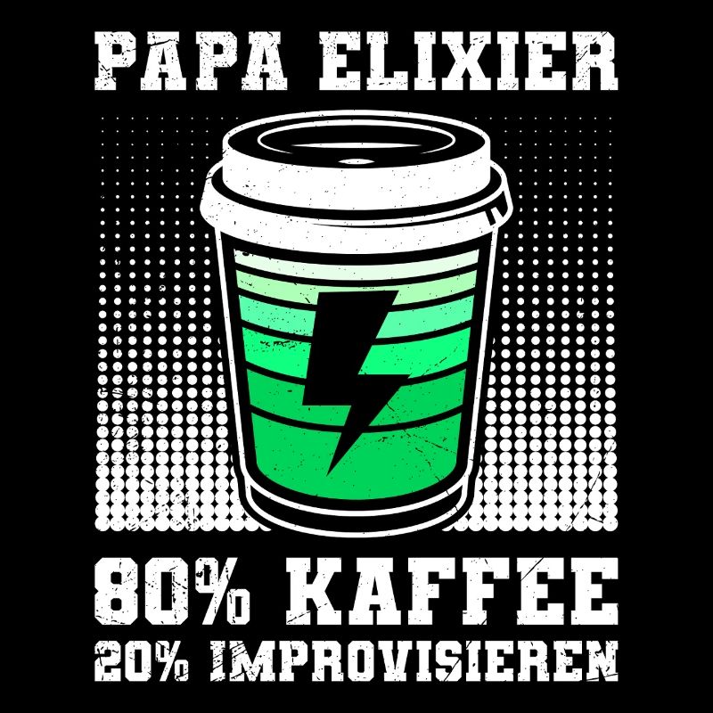 Werdender Vater ALPAKAPAPA Retro Lustiges