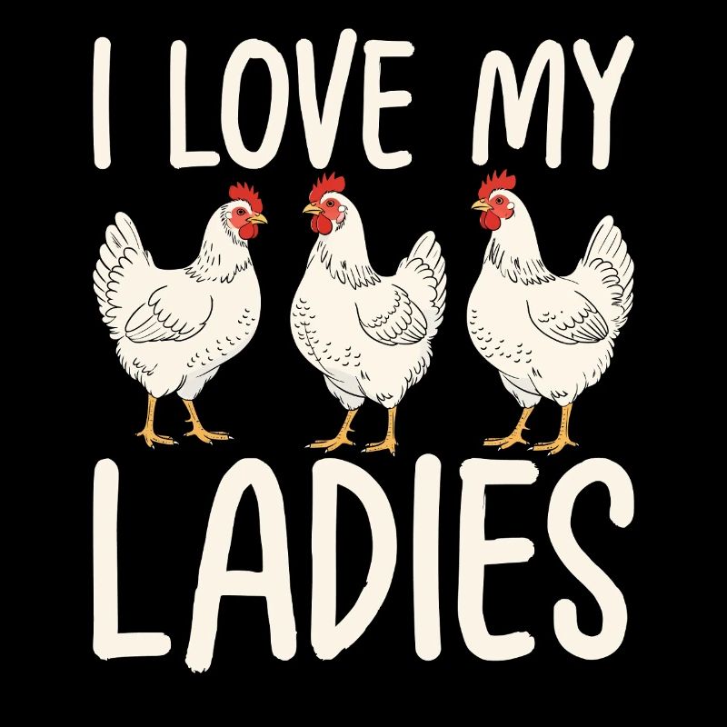 J’adore mes poules mesdames