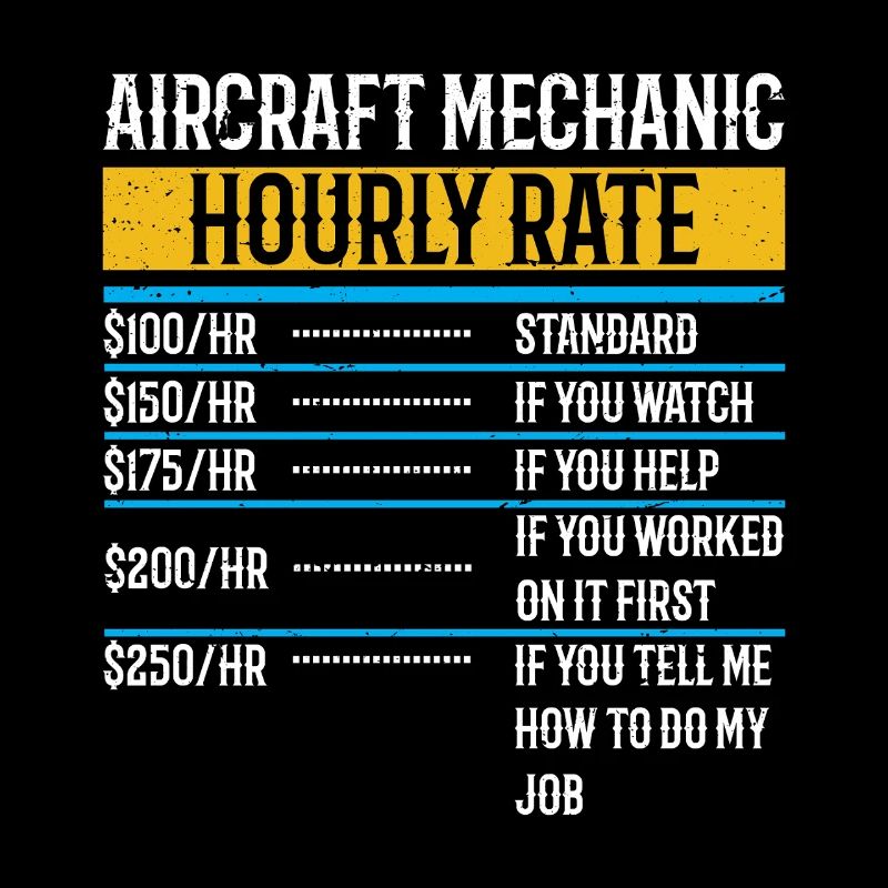 Flugzeugtechniker Stundensatz Flugzeug Flugzeug