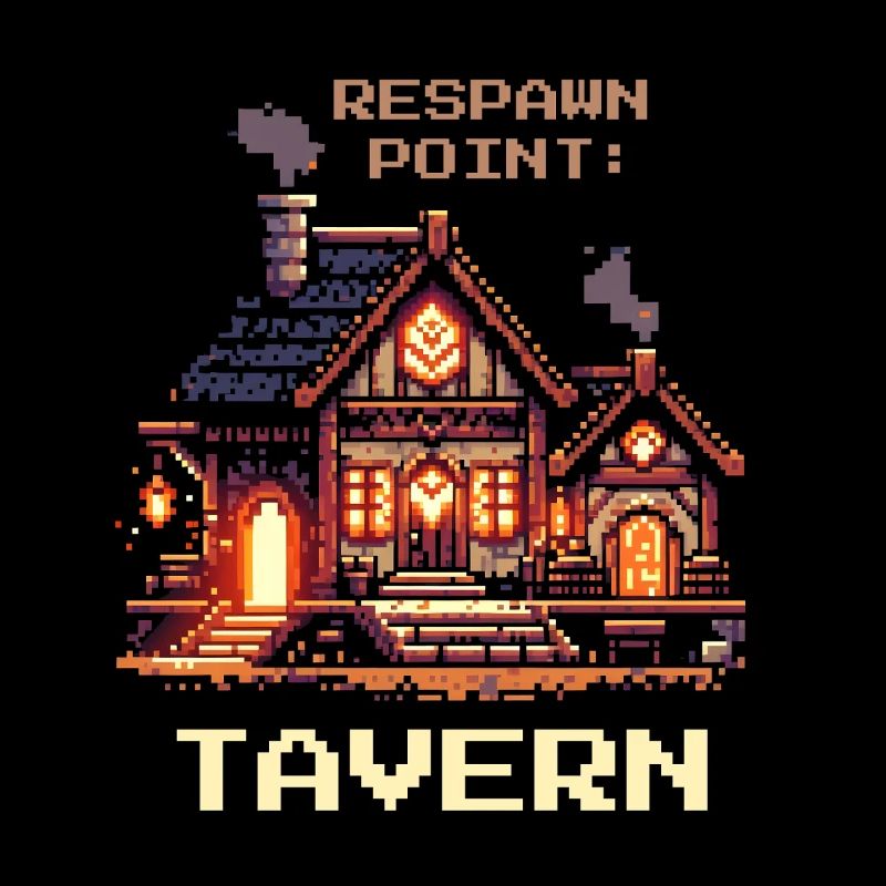 Respawn-Punkt Taverne | RPG Humor & Bier