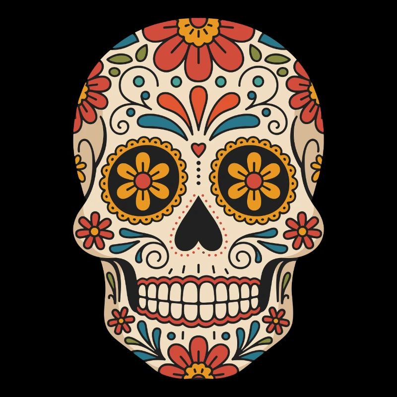 Cinco De Mayo Skull Symbol Celebration