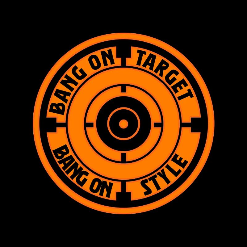 Pigeon d’argile tirant Bang On Target