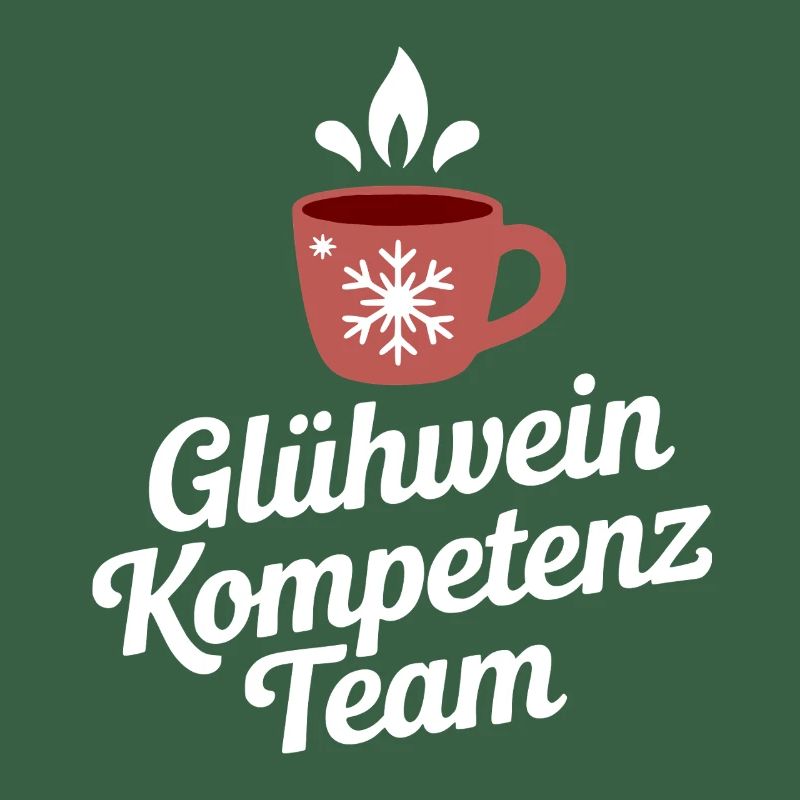 Mulled Wine Competence Team – Funny Winter Design
