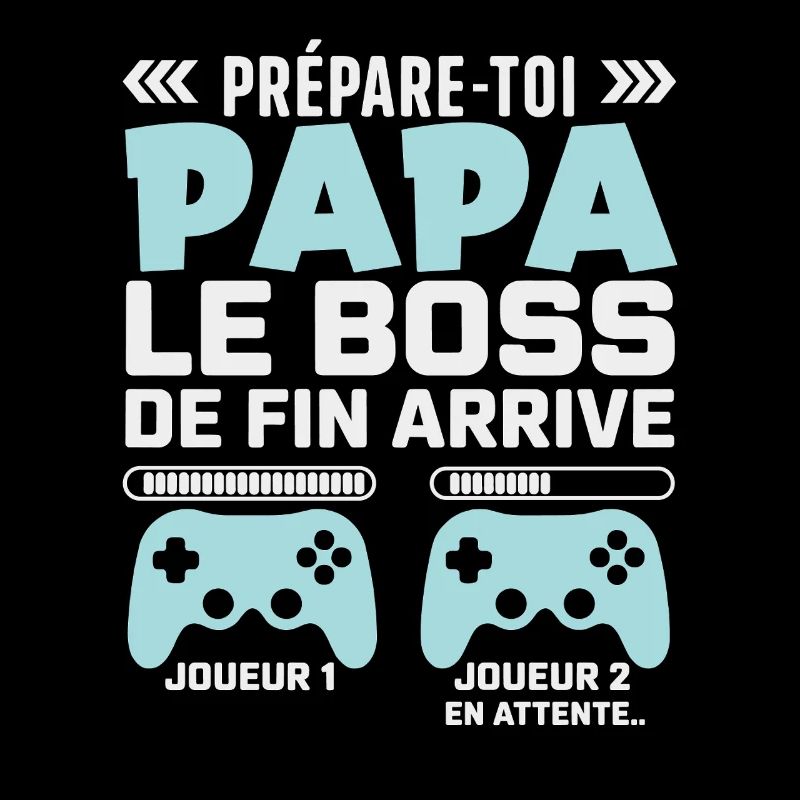 Design Humor Gaming Werdender Vater